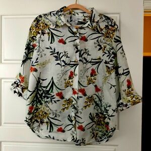 Chico’s linen blouse